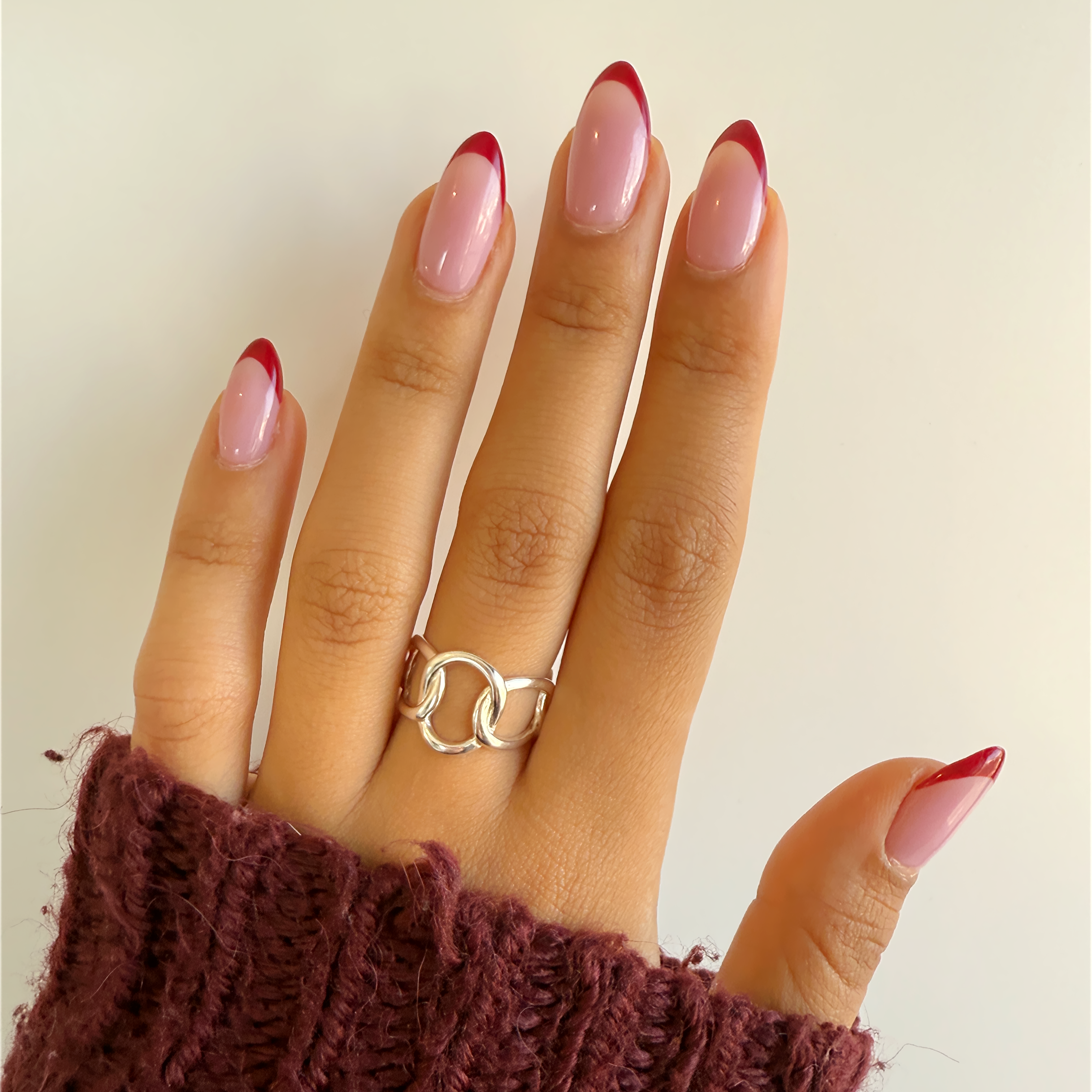 טבעת פלור כסף 925 מתכווננת